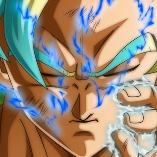 Goku SSG 4k wallpaper