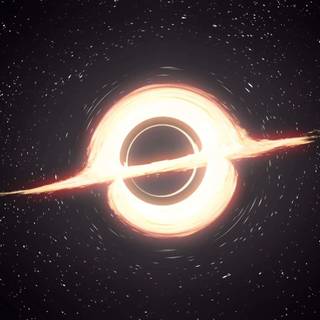 Interstellar black hole desktop wallpaper