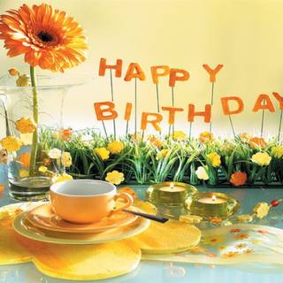 4k Happy Birthday wallpaper