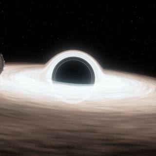 Interstellar black hole 4k wallpaper