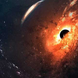 4k dark galaxy wallpaper