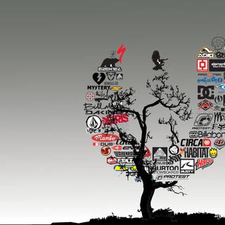 Graphic design desktop wallpaper