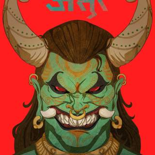 Asur mask wallpaper