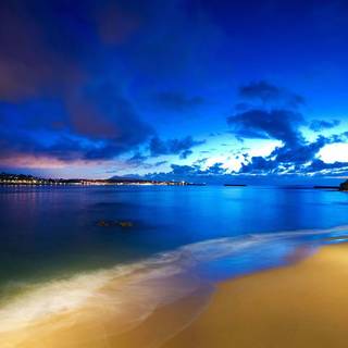 Night time summer wallpaper