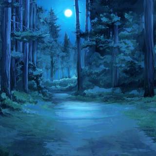 Night time summer wallpaper