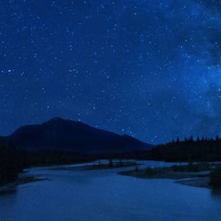 Night time summer wallpaper