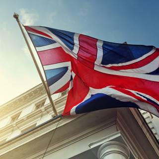 British flag 4k wallpaper