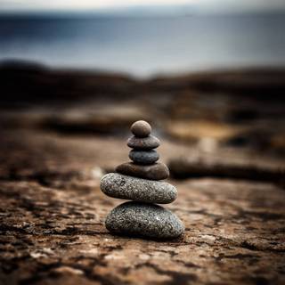 Zen stones wallpaper