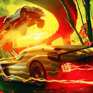 Car game 4k wallpaper