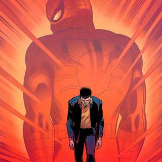 Comic Spider-Man phone wallpaper