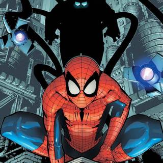 Comic Spider-Man phone wallpaper