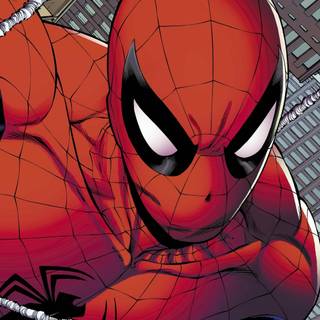 Comic Spider-Man phone wallpaper
