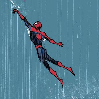 Comic Spider-Man phone wallpaper