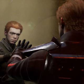 Cal Kestis and Merrin desktop wallpaper