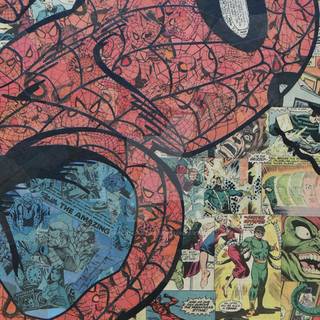 Comic Spider-Man phone wallpaper