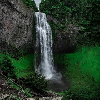 Waterfall landscape wallpaper