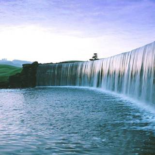 Waterfall landscape wallpaper