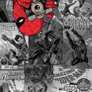 Comic Spider-Man phone wallpaper