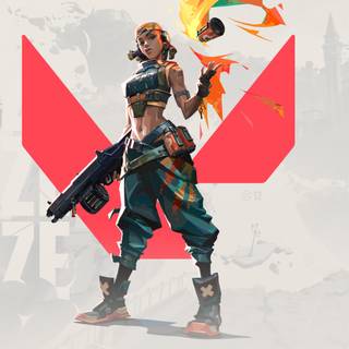 Valorant Raze 4k wallpaper