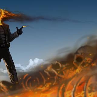 Ghost Rider 4k HD wallpaper