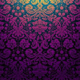 Purple goth wallpaper