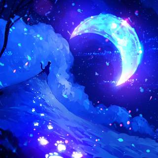 Cat fantasy wallpaper