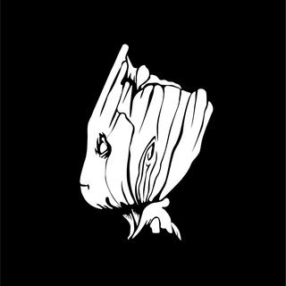 Groot black wallpaper