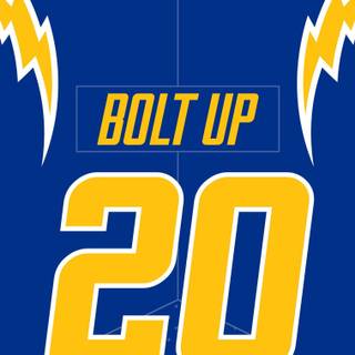 Chargers logo wallpaper