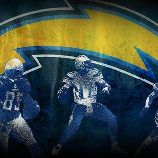 Chargers logo wallpaper