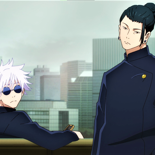 Geto and Gojo wallpaper