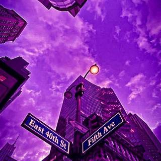 Street corner wallpaper