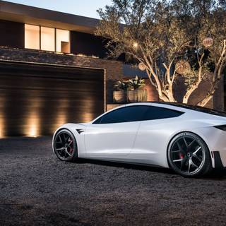 Desktop 4k Tesla wallpaper