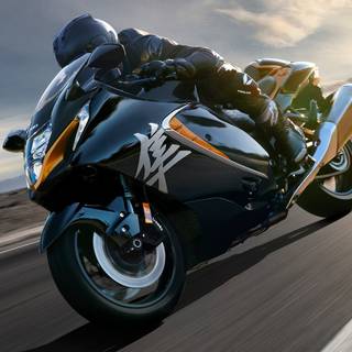 Hayabusa Japanese symbol desktop wallpaper