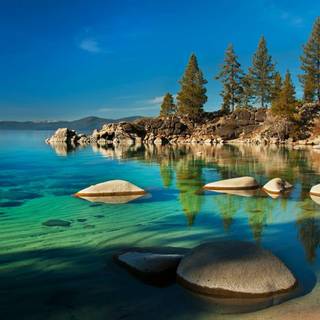 Lake Tahoe summer wallpaper