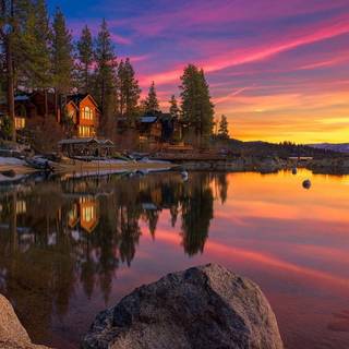 Lake Tahoe summer wallpaper