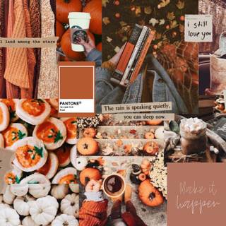 Autumn aesthetic Mac wallpaper