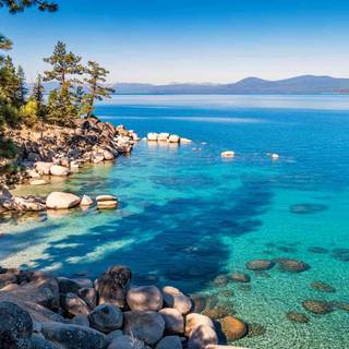 Lake Tahoe summer wallpaper