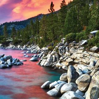 Lake Tahoe summer wallpaper