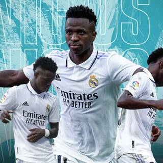 Vinicius Jr 2023 desktop wallpaper