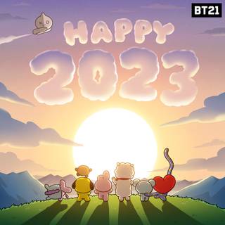 BT21 2023 wallpaper