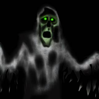 Ghost 4k PC wallpaper