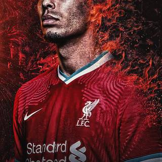 Van Dijk phone wallpaper