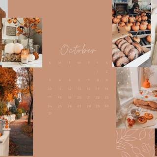 Autumn aesthetic Mac wallpaper