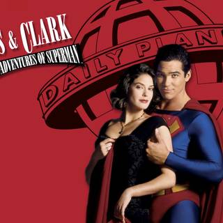 Justice League Clark Kent and Lois Lane wallpaper