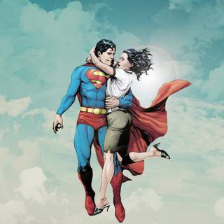 Justice League Clark Kent and Lois Lane wallpaper