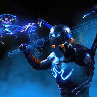 Blue Beetle DC Extended Universe wallpaper
