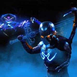 Blue Beetle DC Extended Universe wallpaper