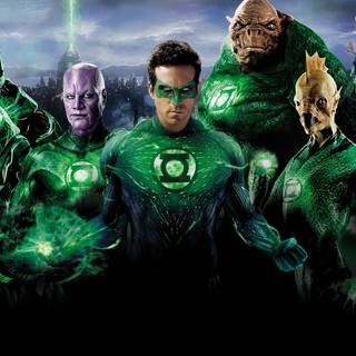 Green Lantern 4k wallpaper