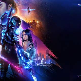 Blue Beetle DC Extended Universe wallpaper