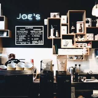 4k coffee shop wallpaper